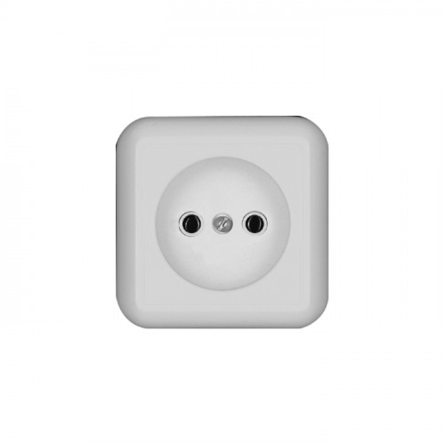 Розетка 1ая б/з Schneider Electric RS10-184-BI ПРИМА