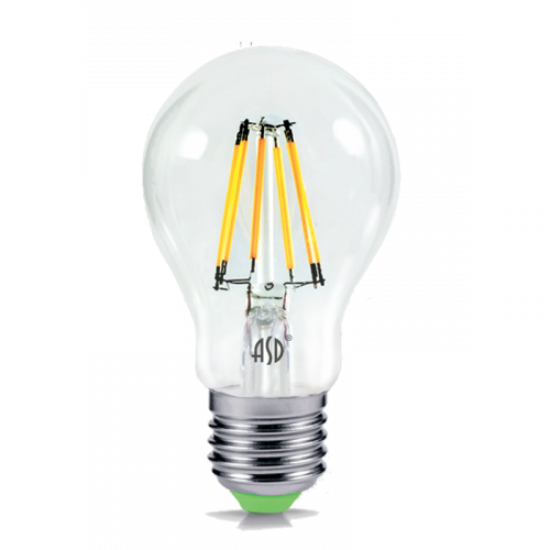 Лампа LED E27  6Вт А60  220В  4000К 540Лм PREMIUM ASD