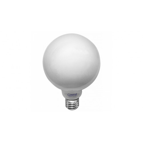 Лампа GLDEN-G95S-M-8-230-E27-2700 матовый шар d95 8Вт Е27 2700К General