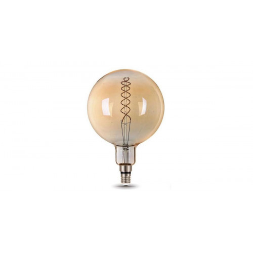 Лампа GLDEN-G200DSS-DEM-8ВТ-230-E27-2700  шар d200 8Вт 2700К спираль диммир. General