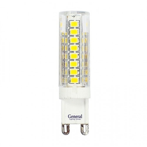 Лампа светодиодная  7Вт G9 4500K 220В  Glden-G9-7-P-220-4500 General