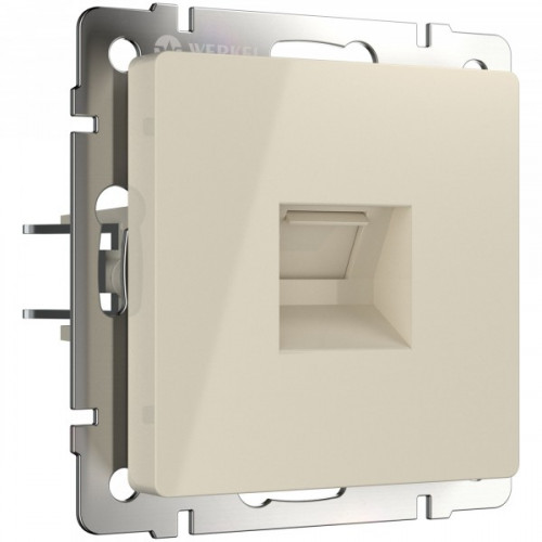 Розетка Ethernet RJ-45 WL03-RJ-45-ivory /  (слоновая кость)