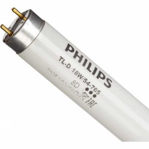 Лампа люминисцентная 18W/54-765  T8 6200K Philips