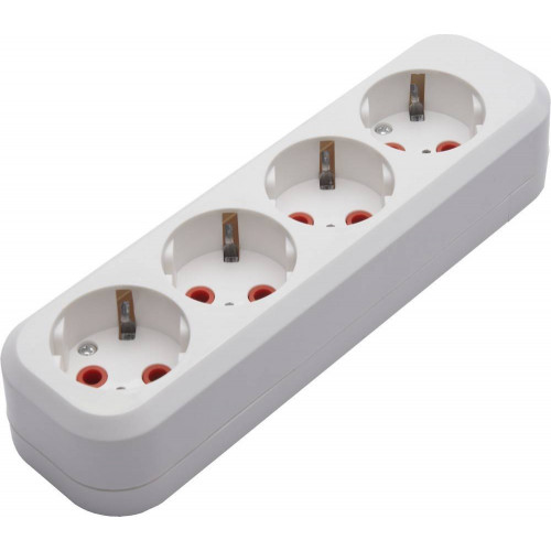 Колодка 4-х местная с/з 16А IP 20 PST16-410-20