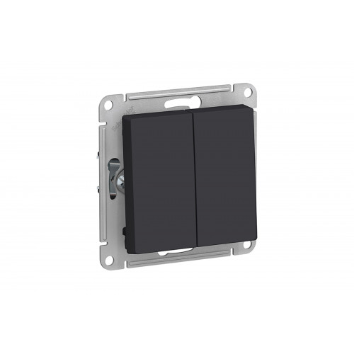 Переключатель 2кл Schneider Electric КАРБОН