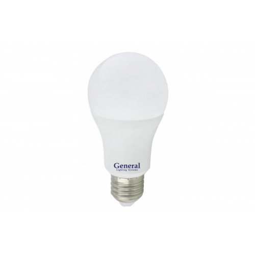 Лампа LED E27  9Вт А60  220В 65000К General