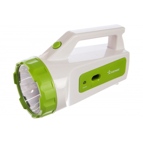 Фонарь аккум  КОСМОС Ассu678Еx 3W LED + 16 SDM2835, 3 режима 4V 1,2Ah