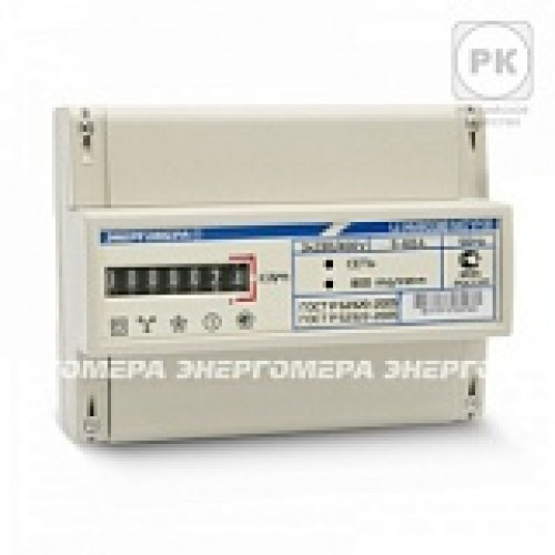 Счетчик 3 ф ЦЭ 6803В/1 1Т 220В 5-60А 3ф. 4 пр.М7 Р31 (Дин-рейка)