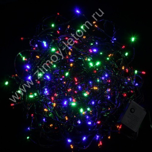 Гирлянда нить, 9м, RGB, IP20